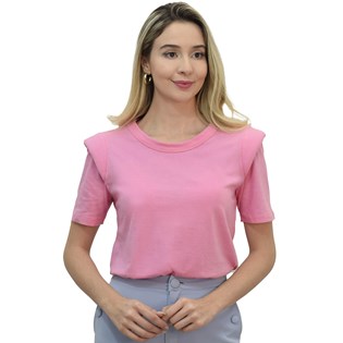 Blusa T-Shirt Rosa Chiclete