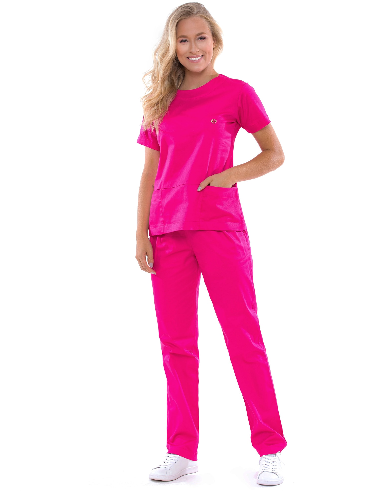 Scrub Confort Feminino Rosa Pink - JALECOS MANIA